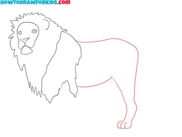 How to Draw a Realistic Lion Easy Drawing Tutorial For Kids