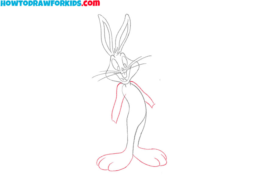 bugs bunny drawing lesson
