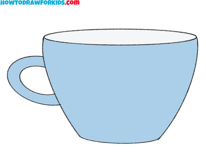 How to Draw a Cup - Easy Drawing Tutorial For Kids