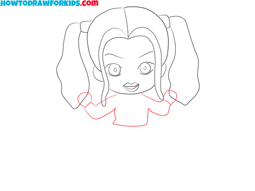 how to draw harley quinn for beginners
