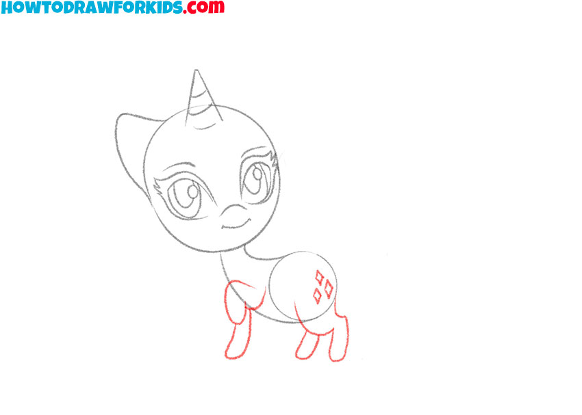 how to draw my little pony easily