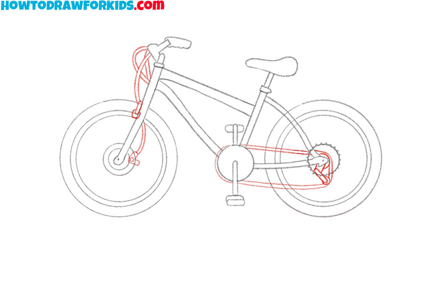 bicycle drawing guide