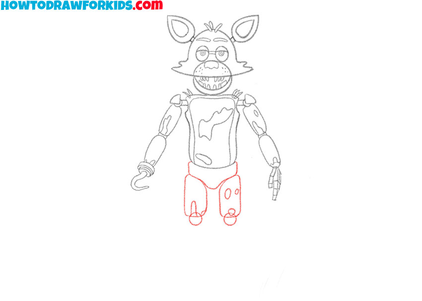 foxy drawing guide