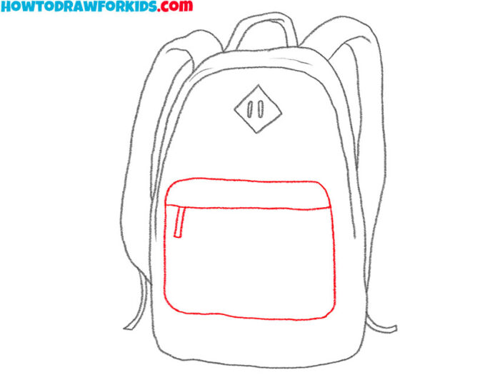 How to Draw a Backpack Easy Drawing Tutorial For Kids