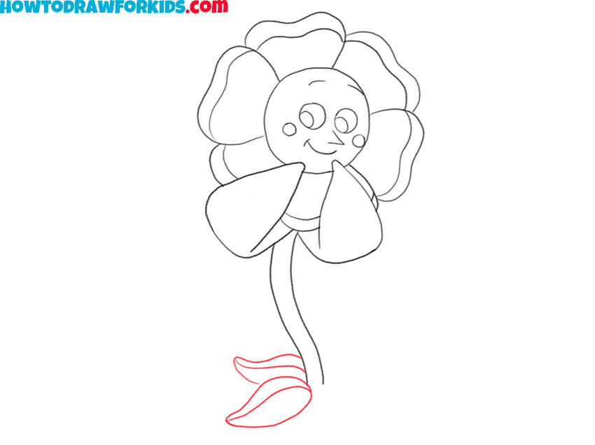 how to draw cagney carnation cartoon