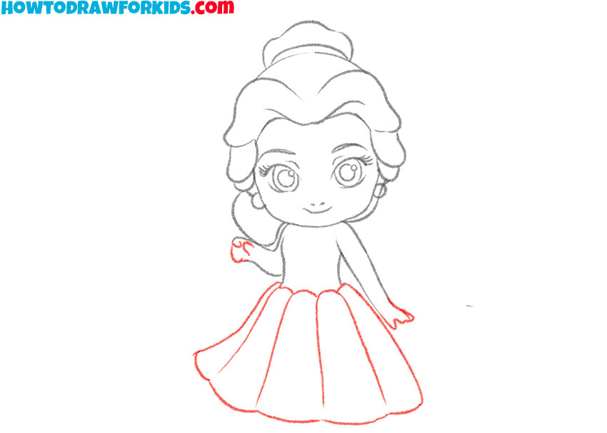 how to draw a disney princess face