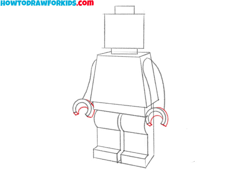 lego drawing for beginners