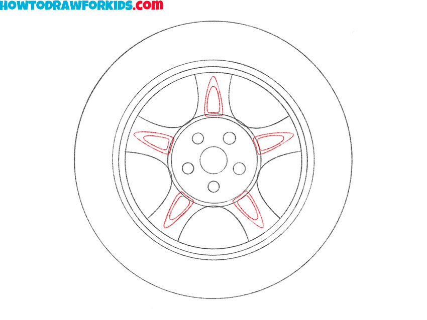 wheel drawing guide
