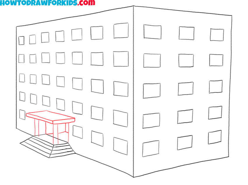 3D building drawing guide