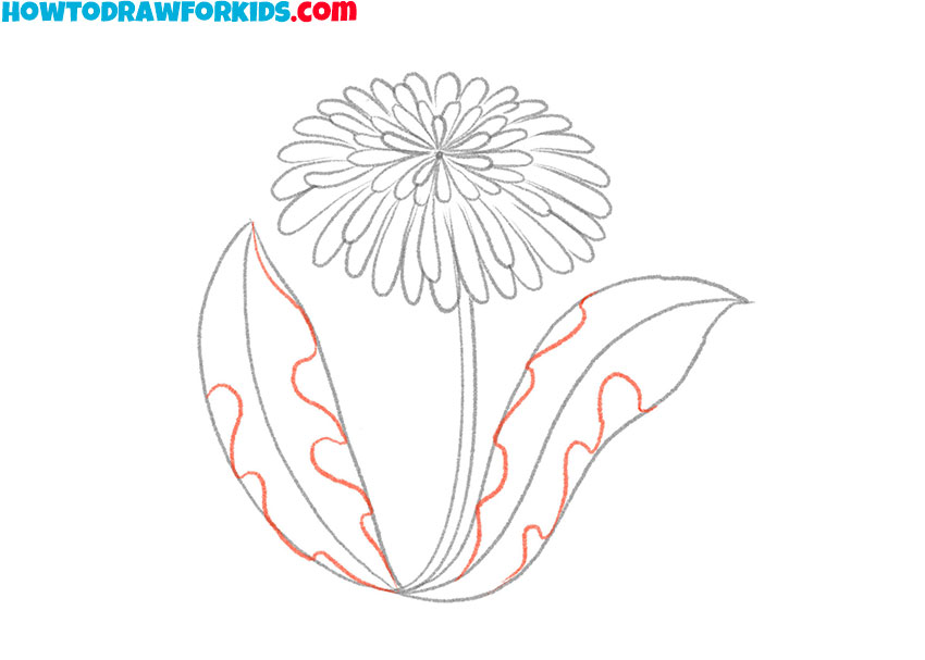 dandelion drawing tutorial