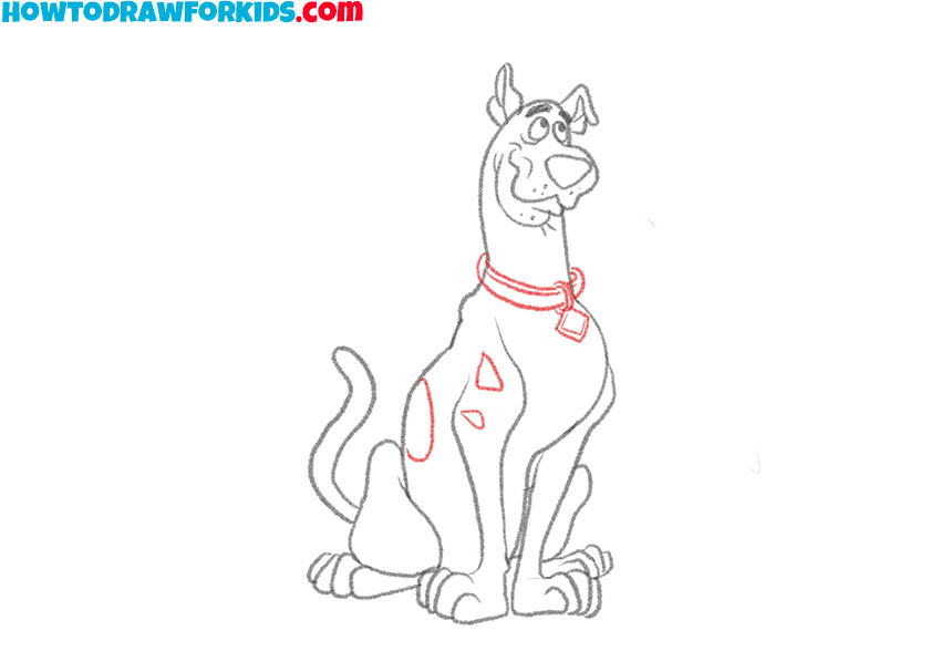 scooby doo drawing for beginners
