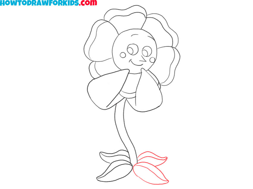 simple cagney carnation drawing