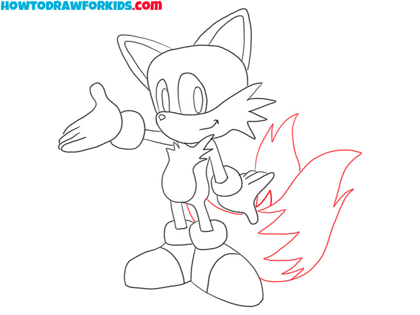 tails drawing guide
