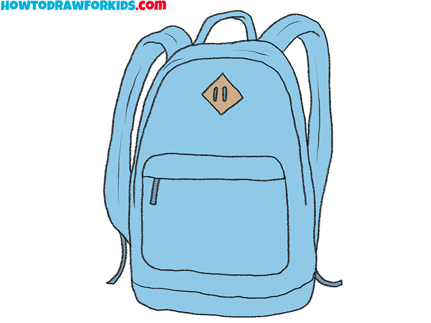 backpack drawing lesson