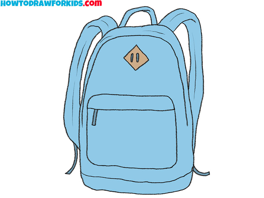 Update more than 84 backpack bag sketch esthdonghoadian