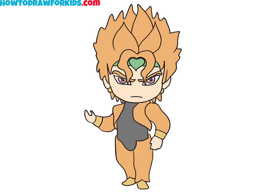 How to Draw Dio Easy Drawing Tutorial For Kids