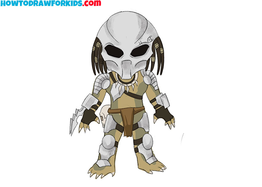 predator drawing guide