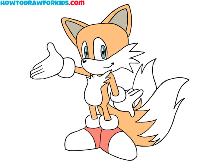 How to Draw Tails - Easy Drawing Tutorial For Kids