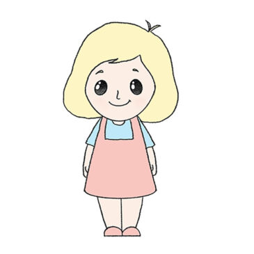 How to Draw a Cartoon Girl