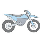 How to Draw a Dirt Bike