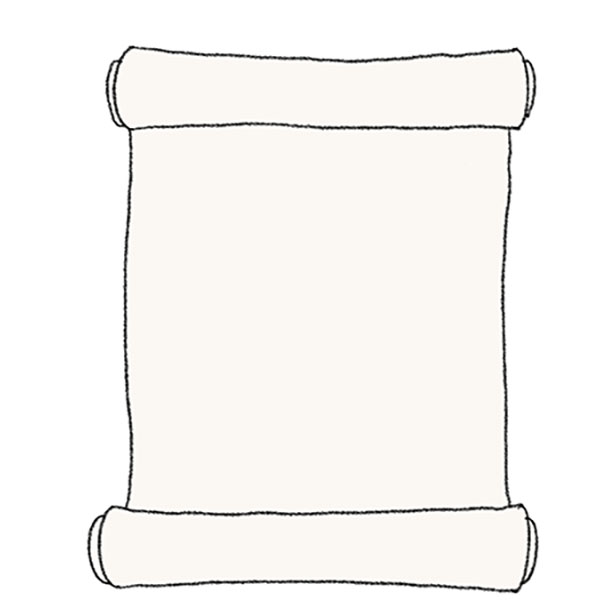 How to Draw a Scroll Easy Drawing Tutorial For Kids