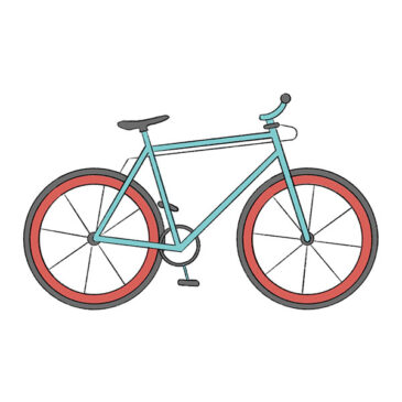How to Draw a Simple Bike