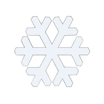How to Draw an Easy Snowflake