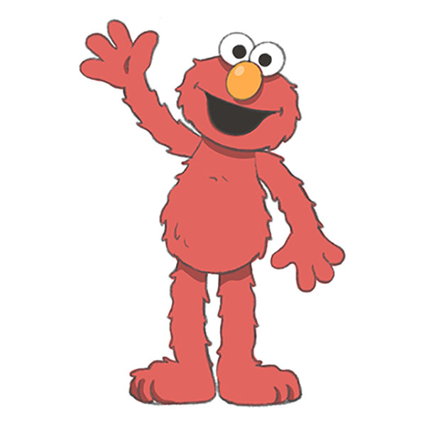 How to Draw Elmo - Easy Drawing Tutorial For Kids