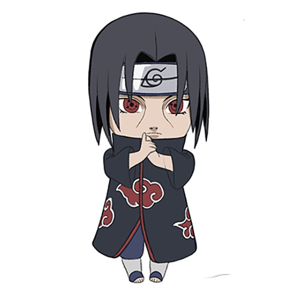 How to draw Itachi | Easy Itachi half face step-by-step | Tutorial - YouTube