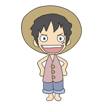 How to Draw Luffy