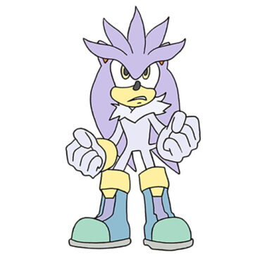 How to Draw Silver the Hedgehog
