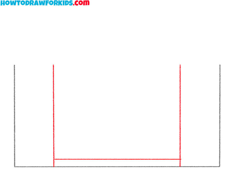 How to Draw a Gate - Easy Drawing Tutorial For Kids