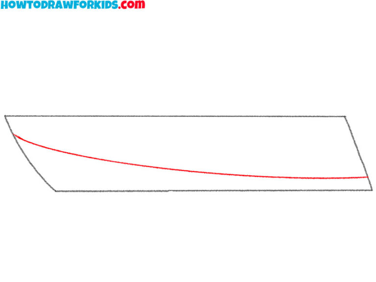 How to Draw a Yacht Step by Step Easy Drawing Tutorial For Kids