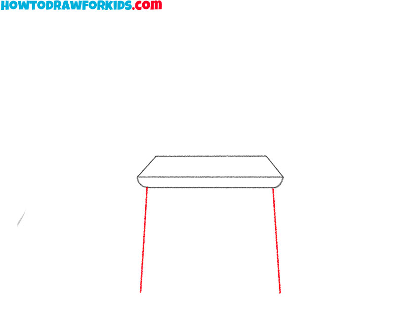 how to draw a basic chair
