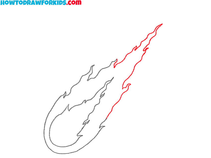 fireball drawing guide