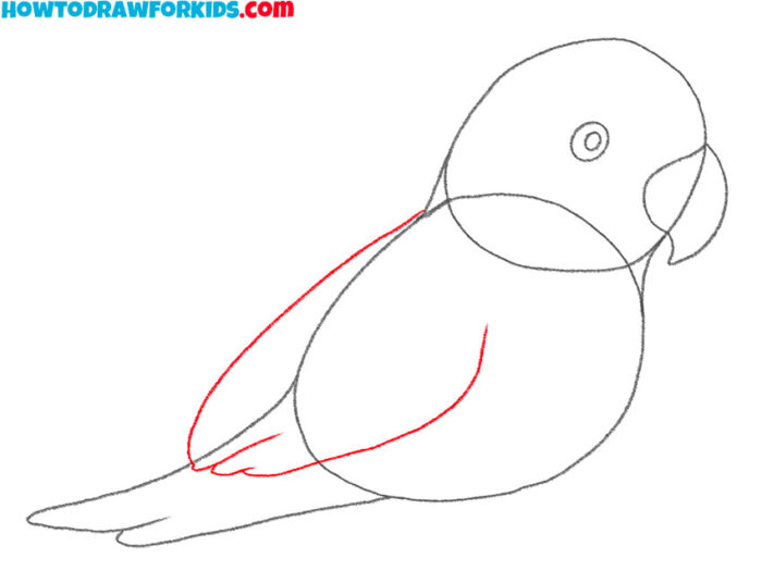 How to Draw an Easy Parrot - Easy Drawing Tutorial For Kids