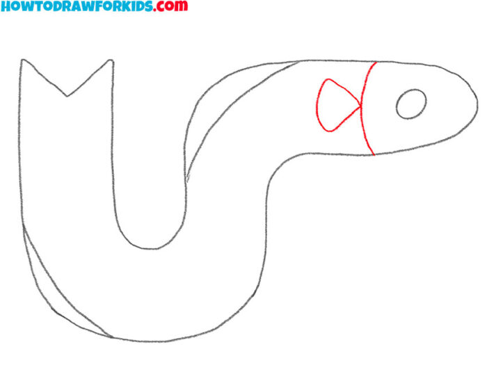 How To Draw An Eel Easy Drawing Tutorial For Kids