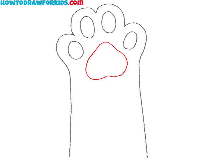 paw drawing lesson