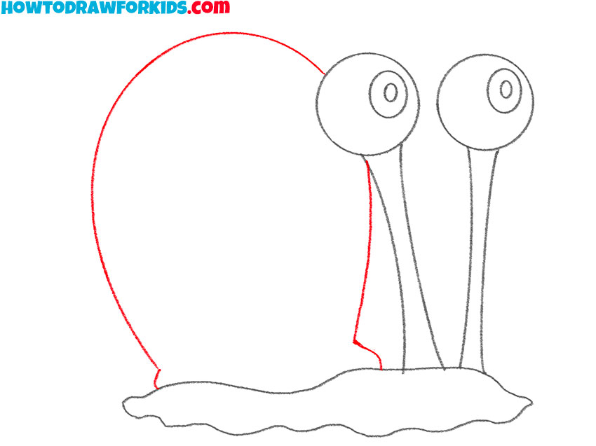 gary the snail drawing lesson