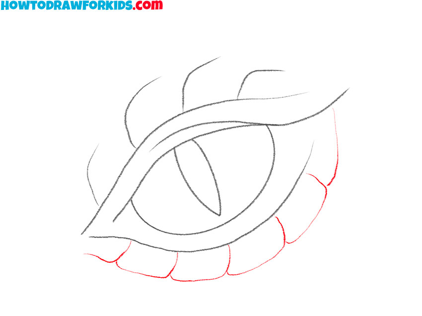 how to draw a cool dragon eye