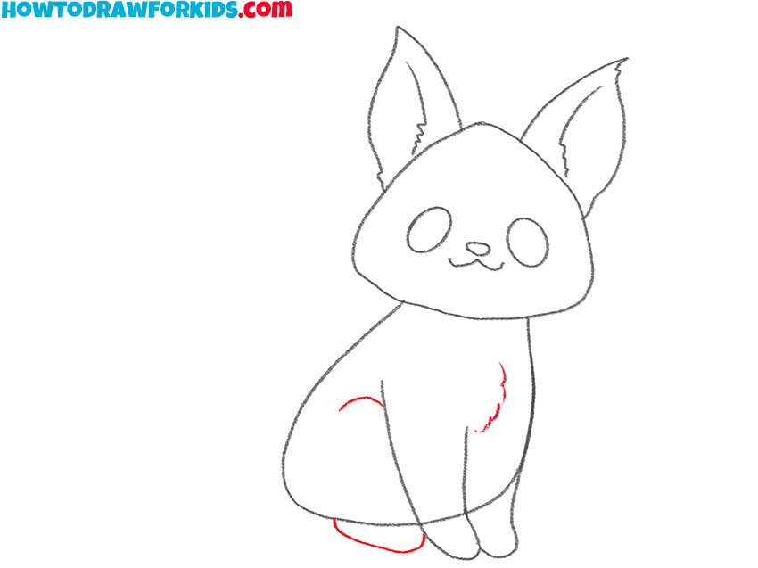 how to draw a lynx for kids