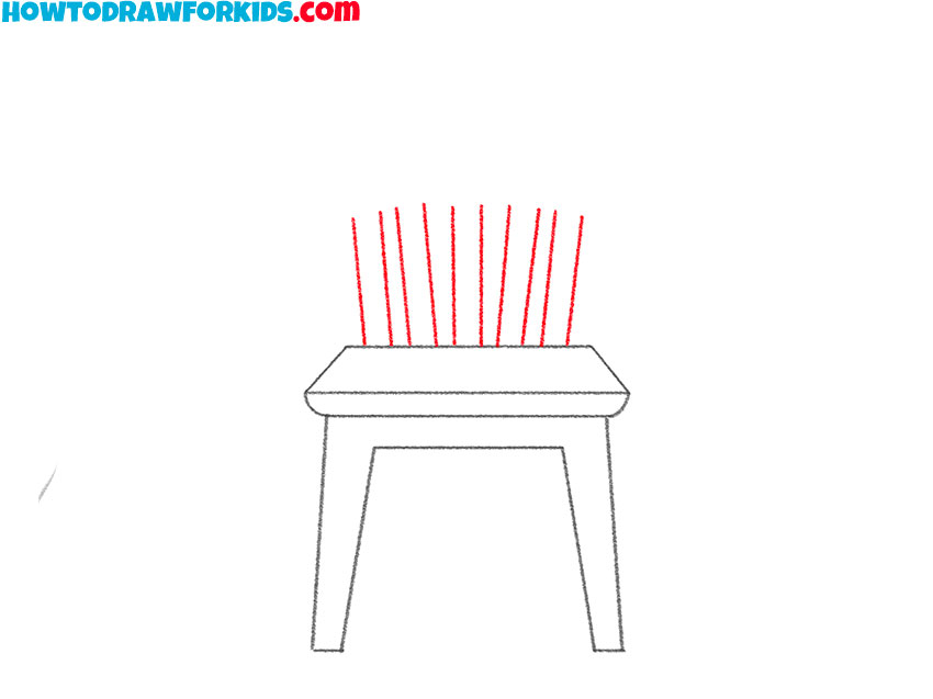 how to draw an easy chair for beginners