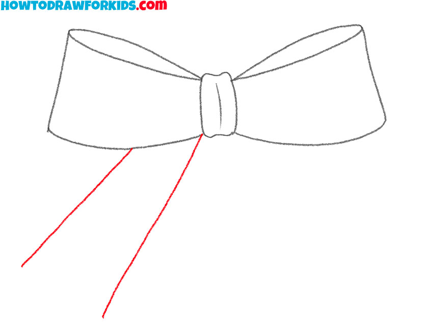 present bow drawing lesson