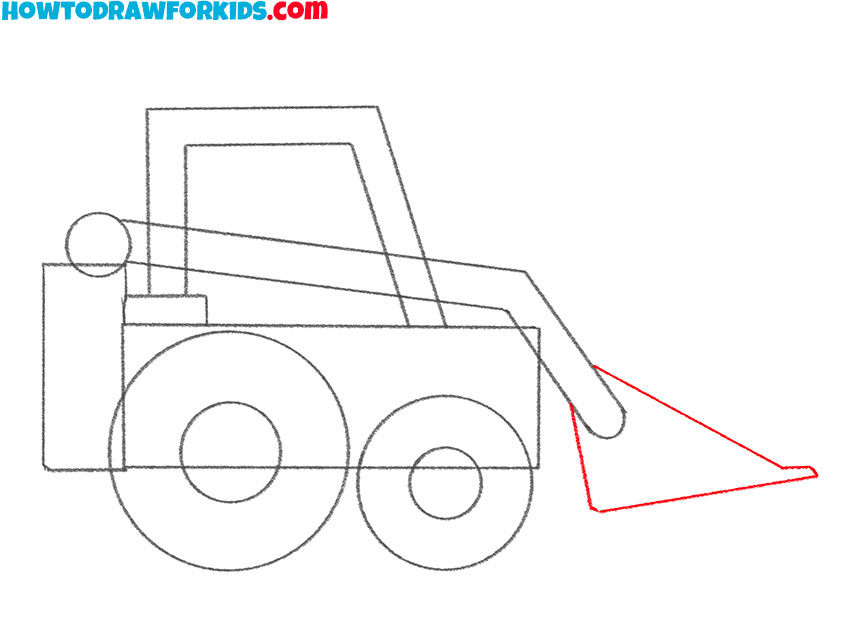 bulldozer drawing lesson