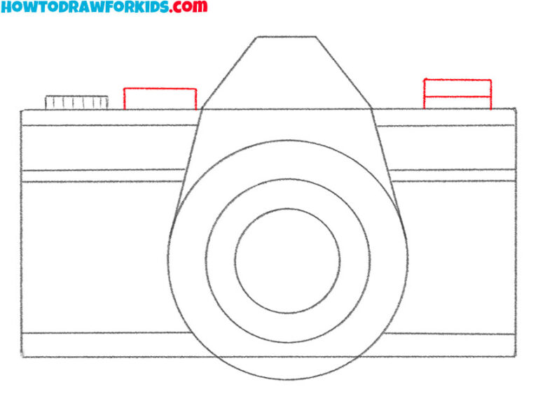 How to Draw a Camera Easy Drawing Tutorial For Kids