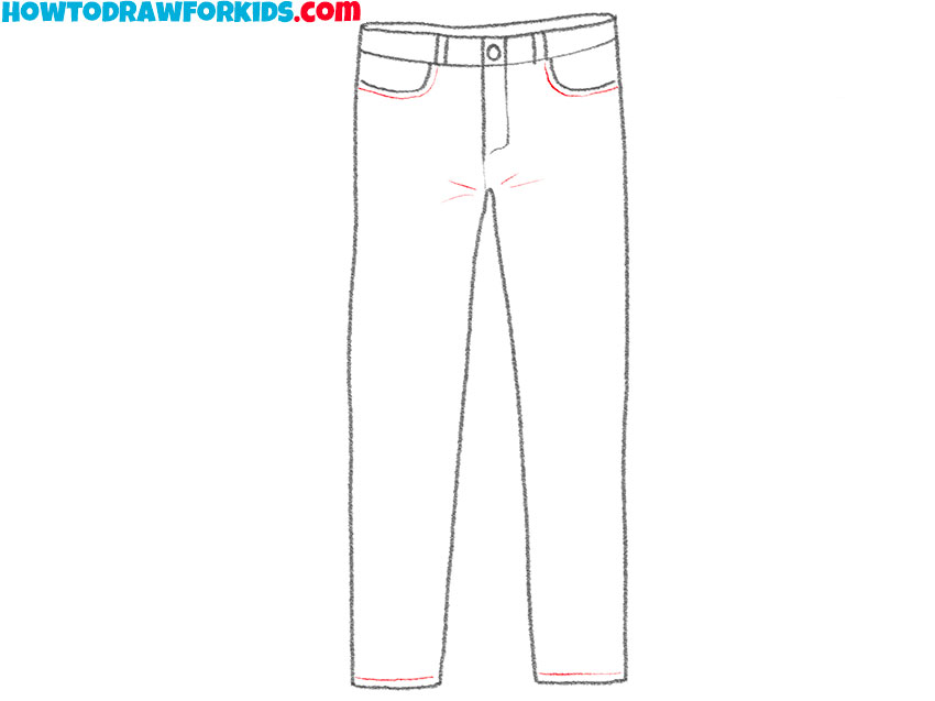 jeans drawing tutorial