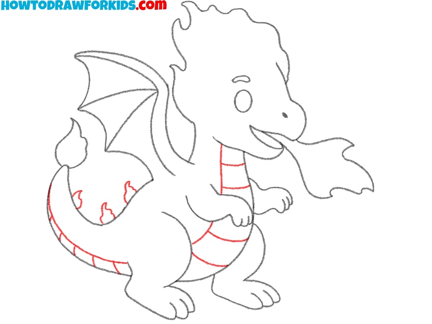 Erase the guide lines and add final details