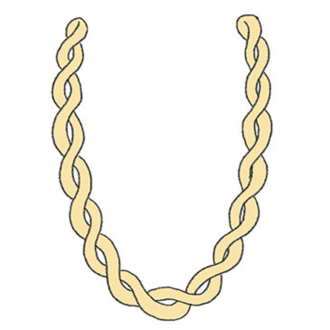 How to Draw a Chain Necklace