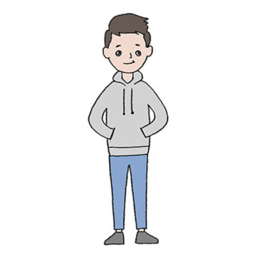 How to Draw a Hoodie on Someone
