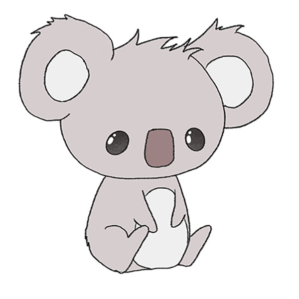How to Draw a Koala Step by Step - Easy Drawing Tutorial For Kids